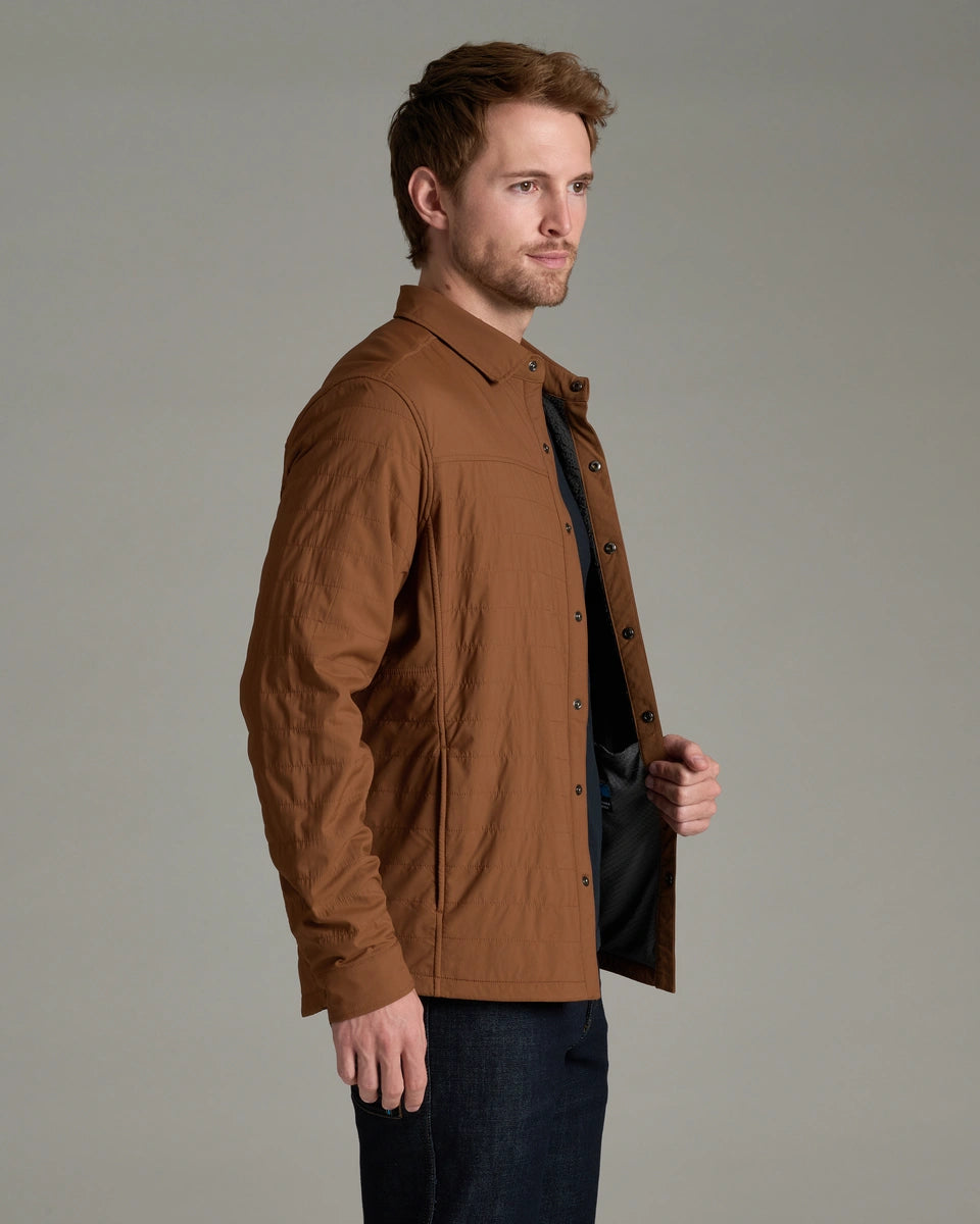 M's The One Shirt-Jac - Saddle Brown