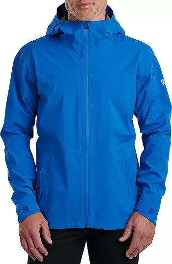 M Stretch Voyagr Jacket in Rally Blue with waterproof breathable fabric by KUHL at HCO Fredericksburg