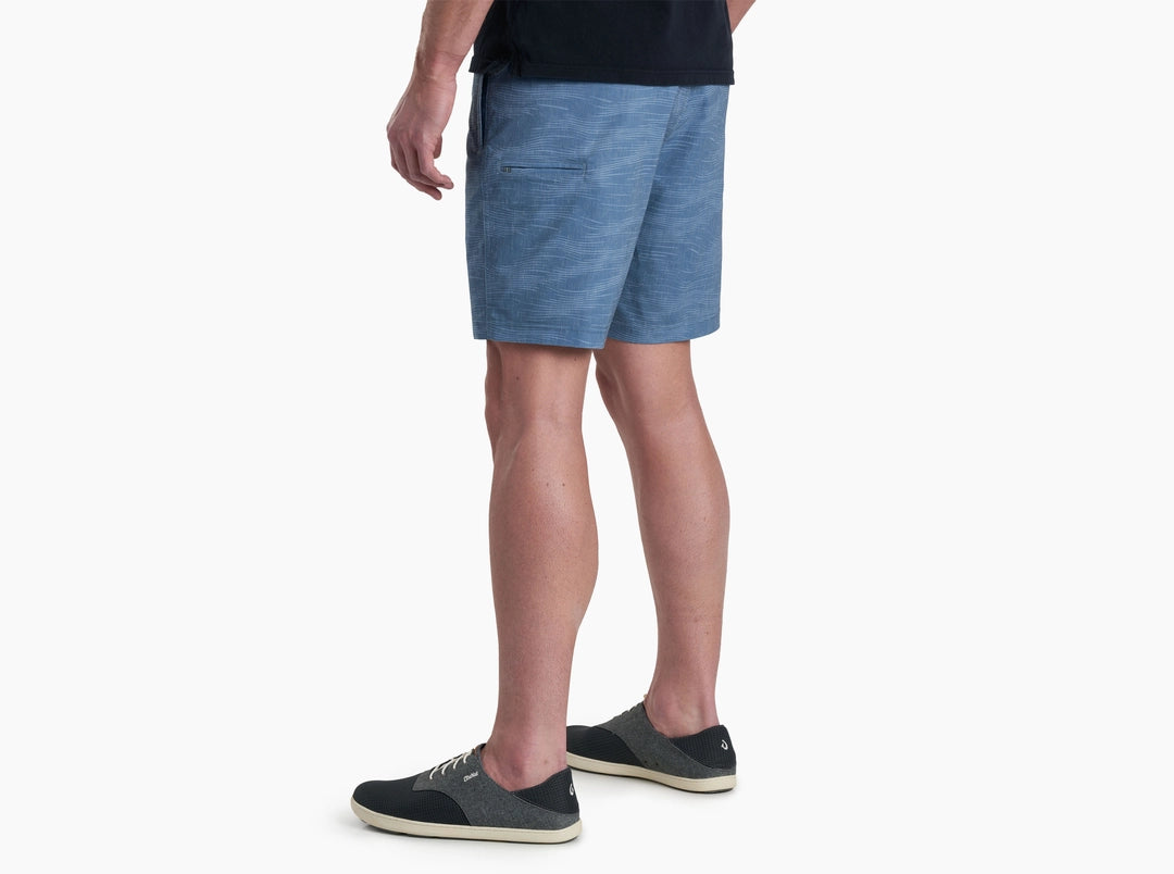 Getaway Short - Oceanview Wave Print men's breathable active shorts by KUHL, curated Fredericksburg Texas