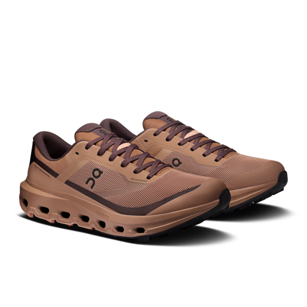 Men's Cloudvista 3 WP - Portobello/Mulberry by ON RUNNING brown trail running shoes