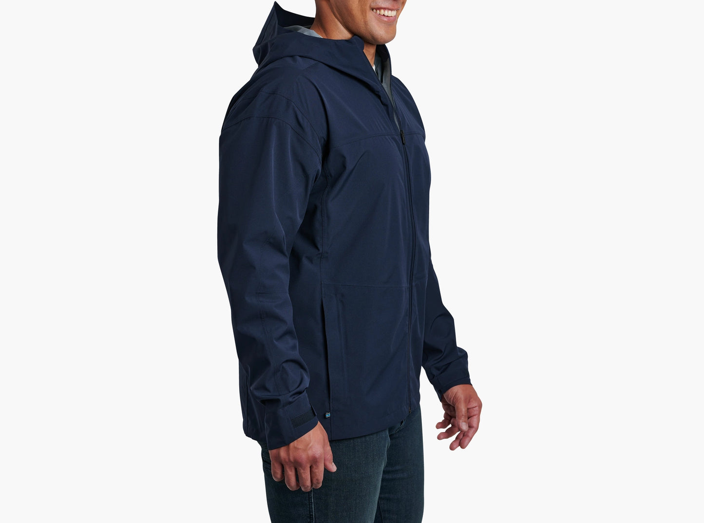 M's Stretch Voyagr Jacket - Pirate Blue by KUHL, lightweight, water resistant with stretch, HCO collection