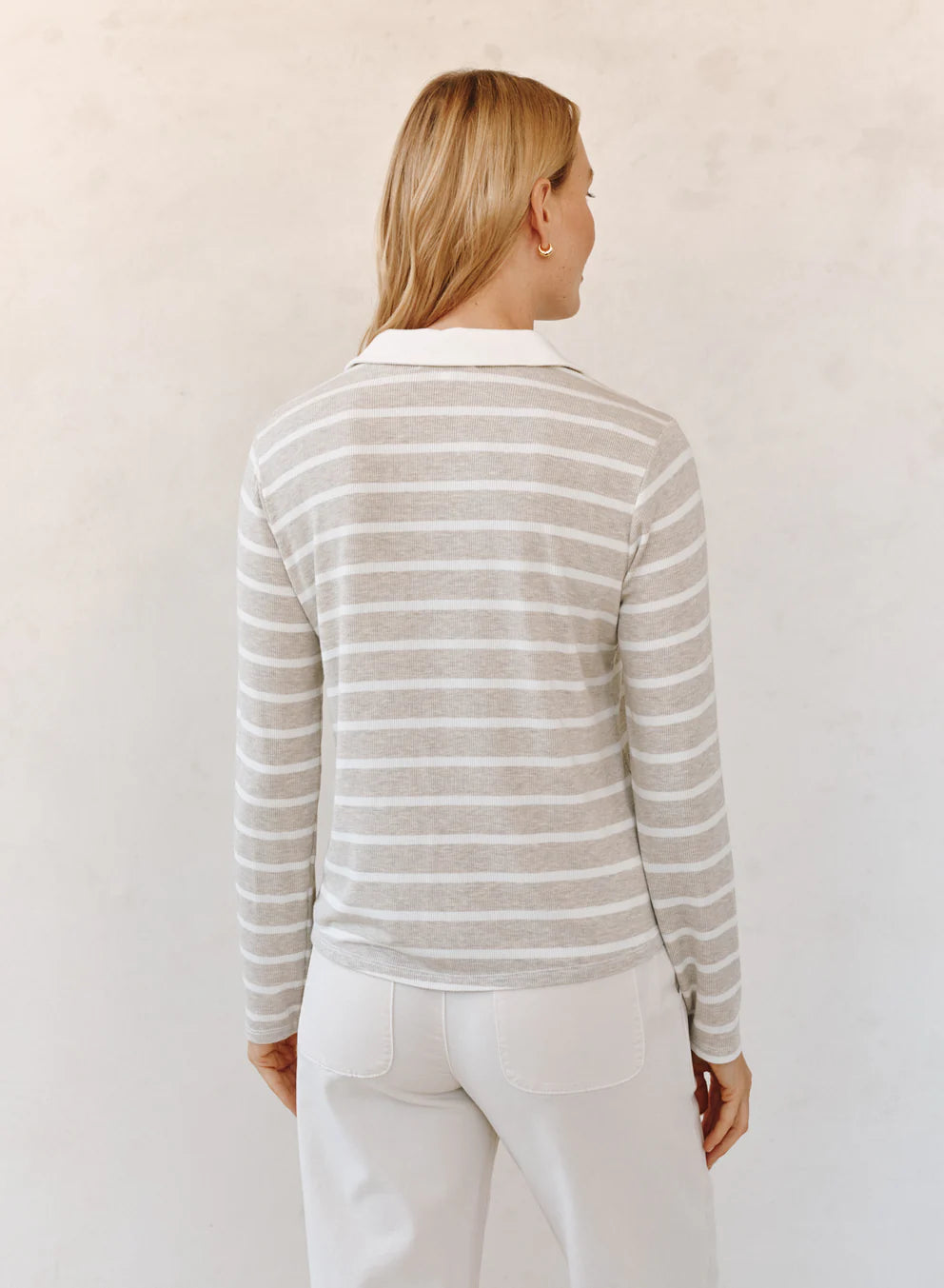 Contrast Placket Button Down