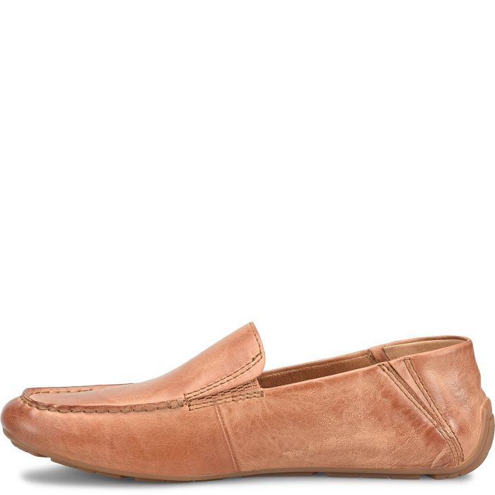 Marcel Brown Congnac men's handcrafted leather slip-on with Quad Gore Flex by BORN, HCO Fredericksburg