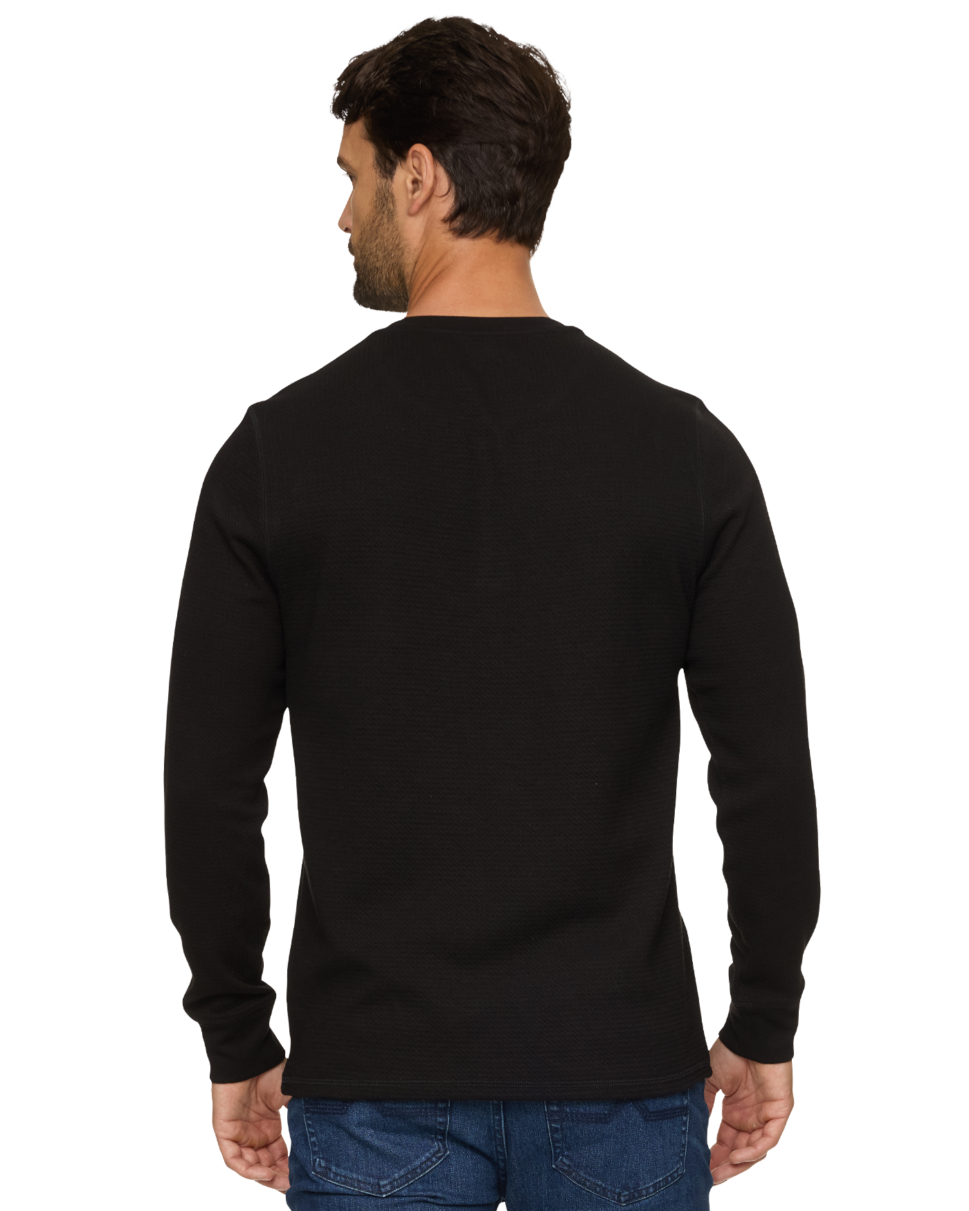 Chatsworth Ls Soft Waffle Henley