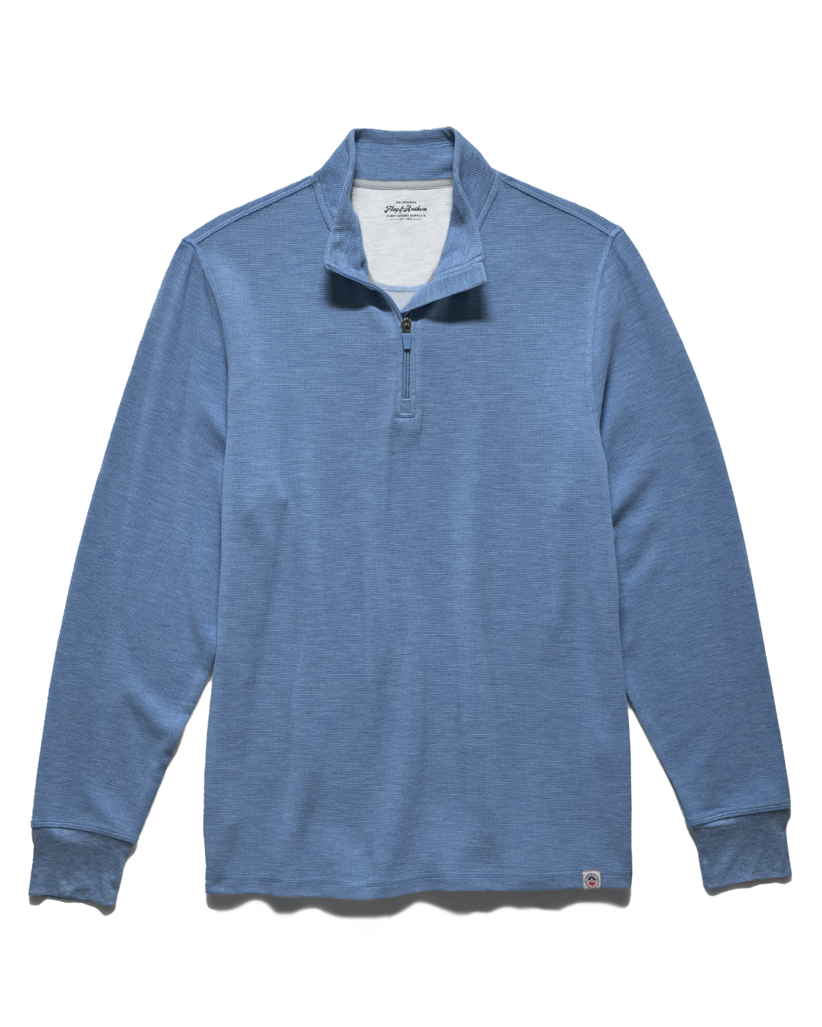 Summit Super Soft Waffle 1/4 Mock Neck