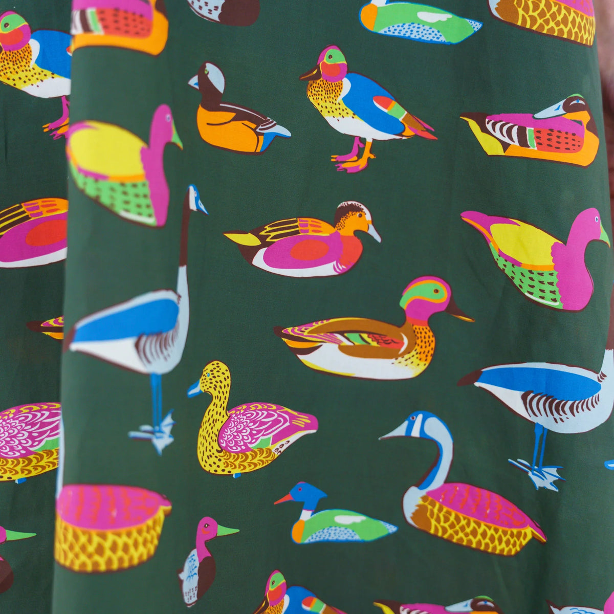 GEORGIA DUCK DRESS OLIVE