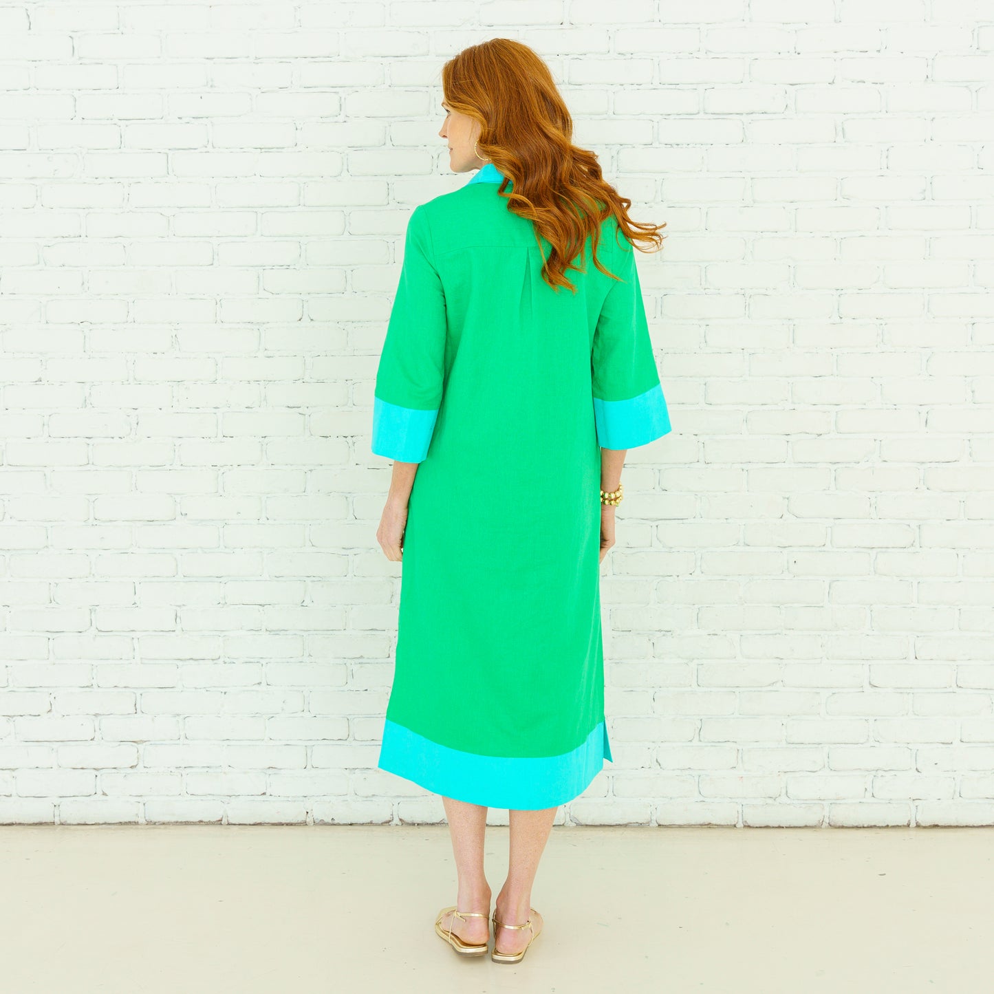 Carrie Long Dress Green
