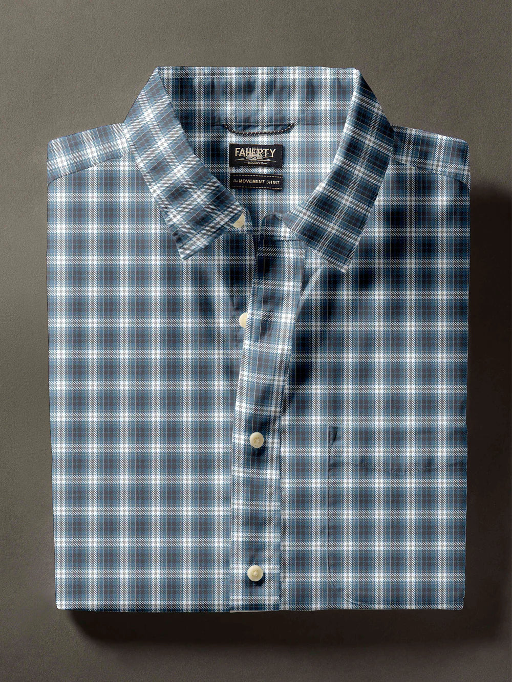 The Movement Shirt - Azure Night Plaid