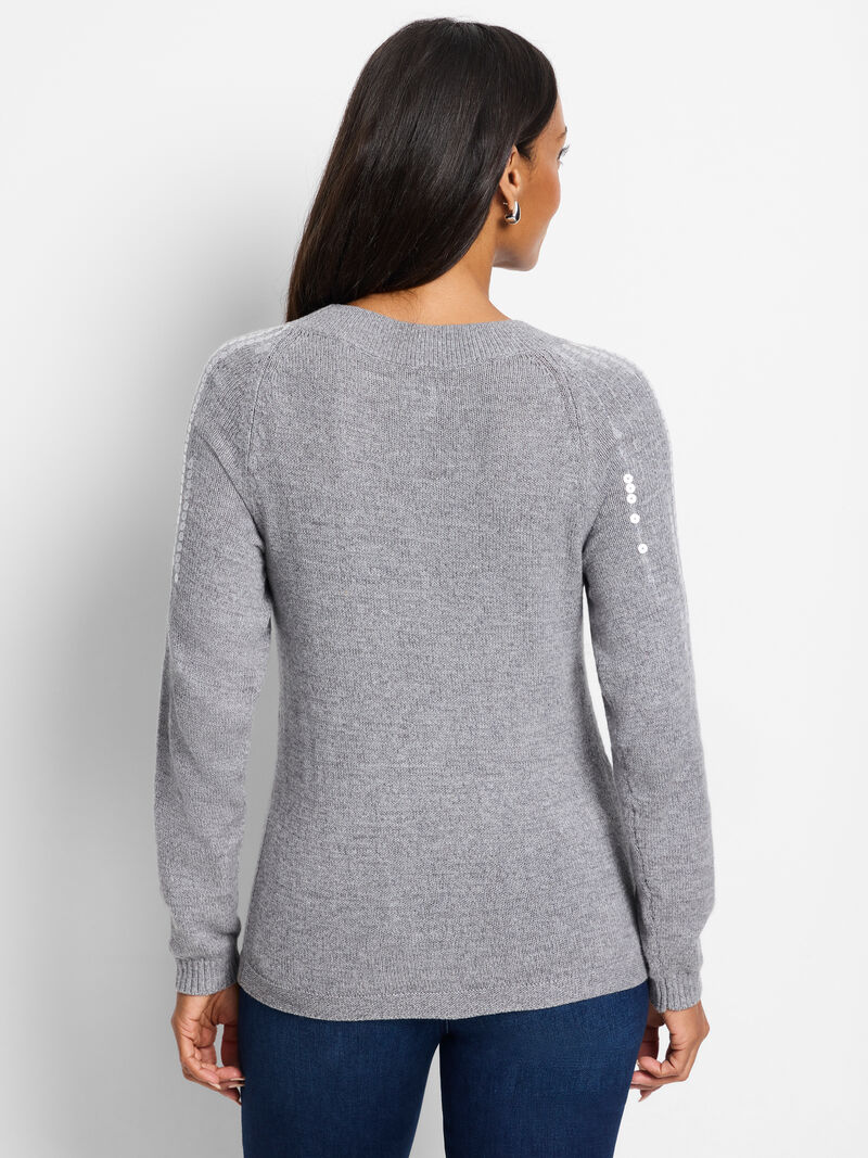 Subtle Shine Sweater