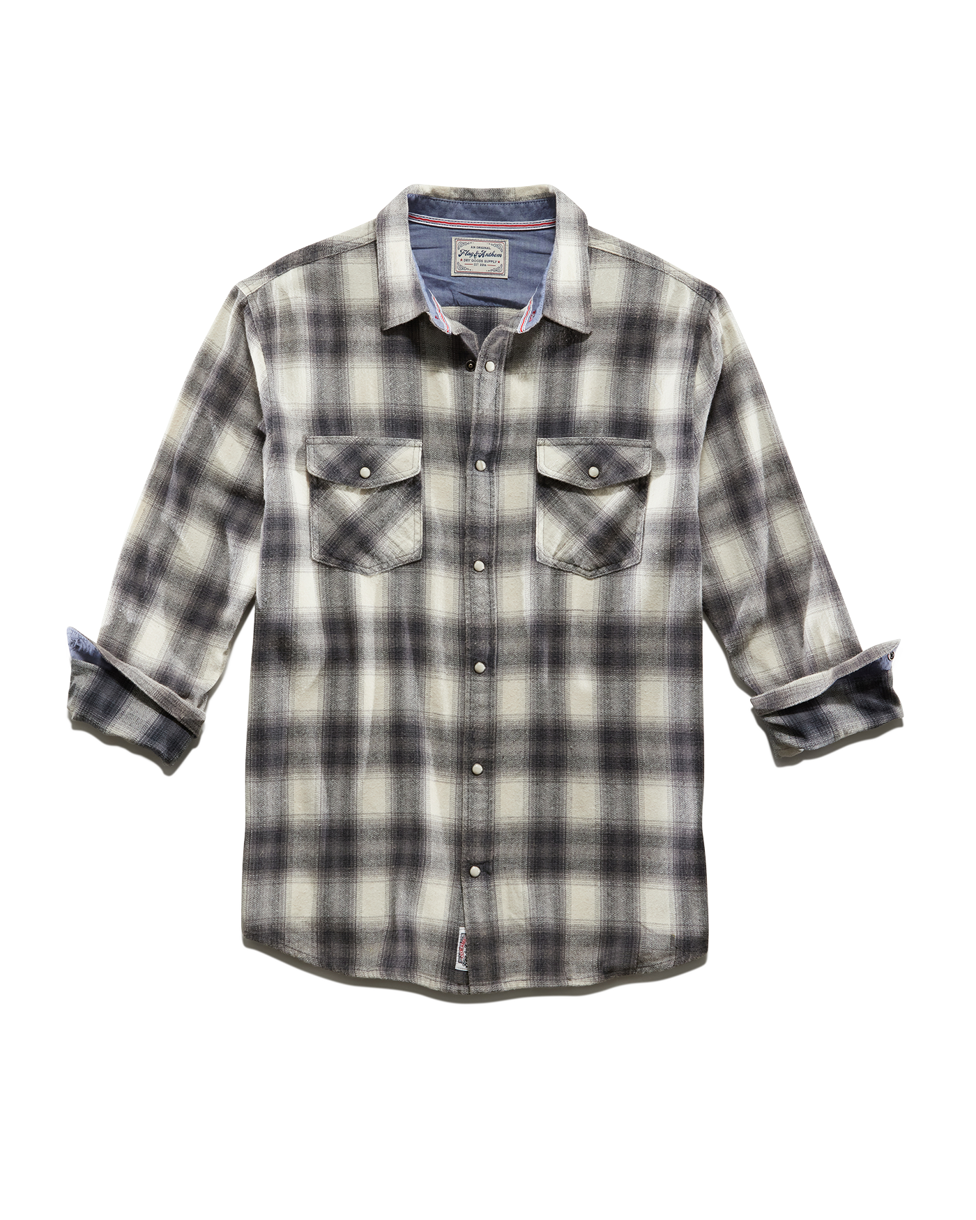 Alma LS Vintage Wash Flannel Shirt