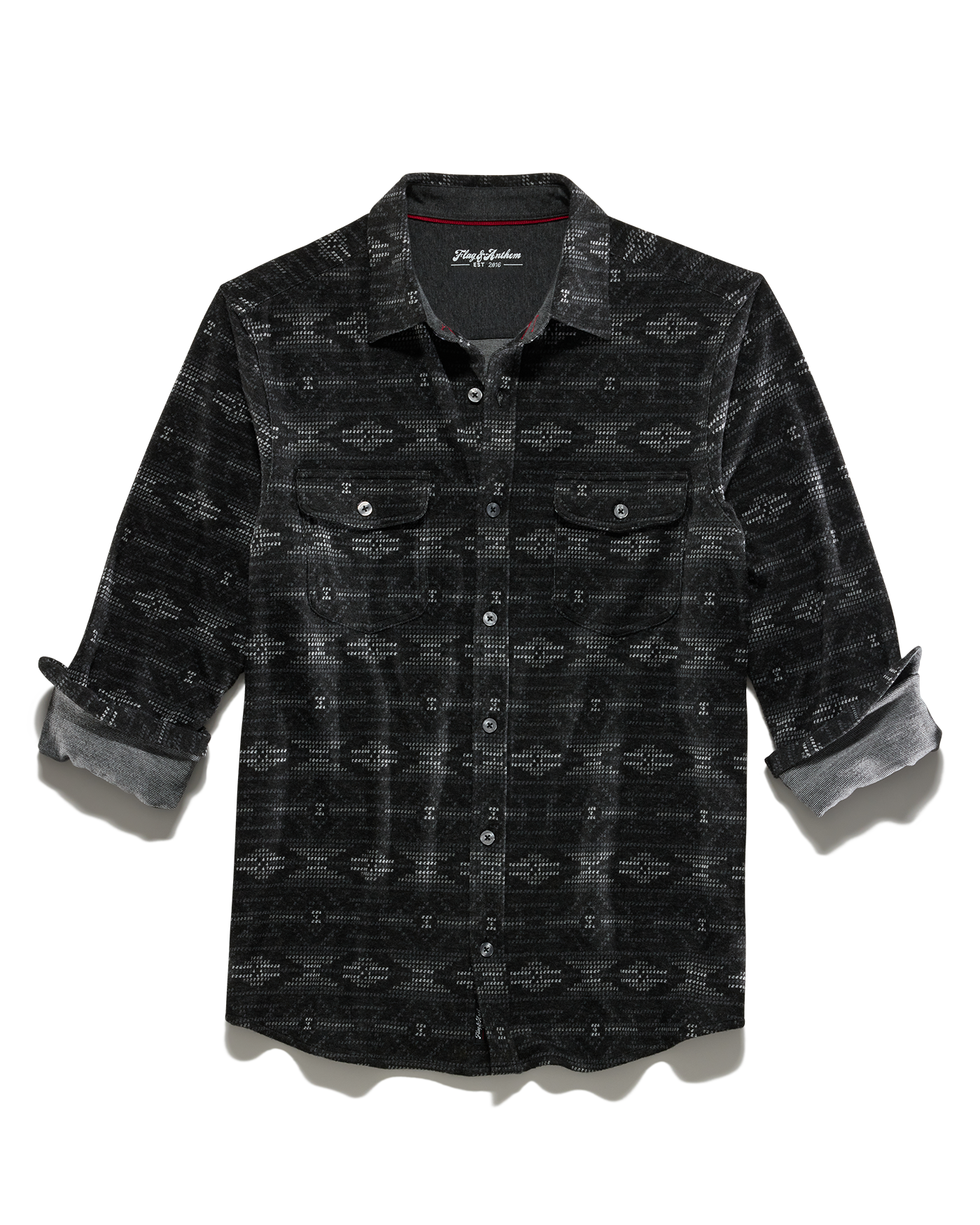 Baker Ls Southwest Hero Knit Flannel