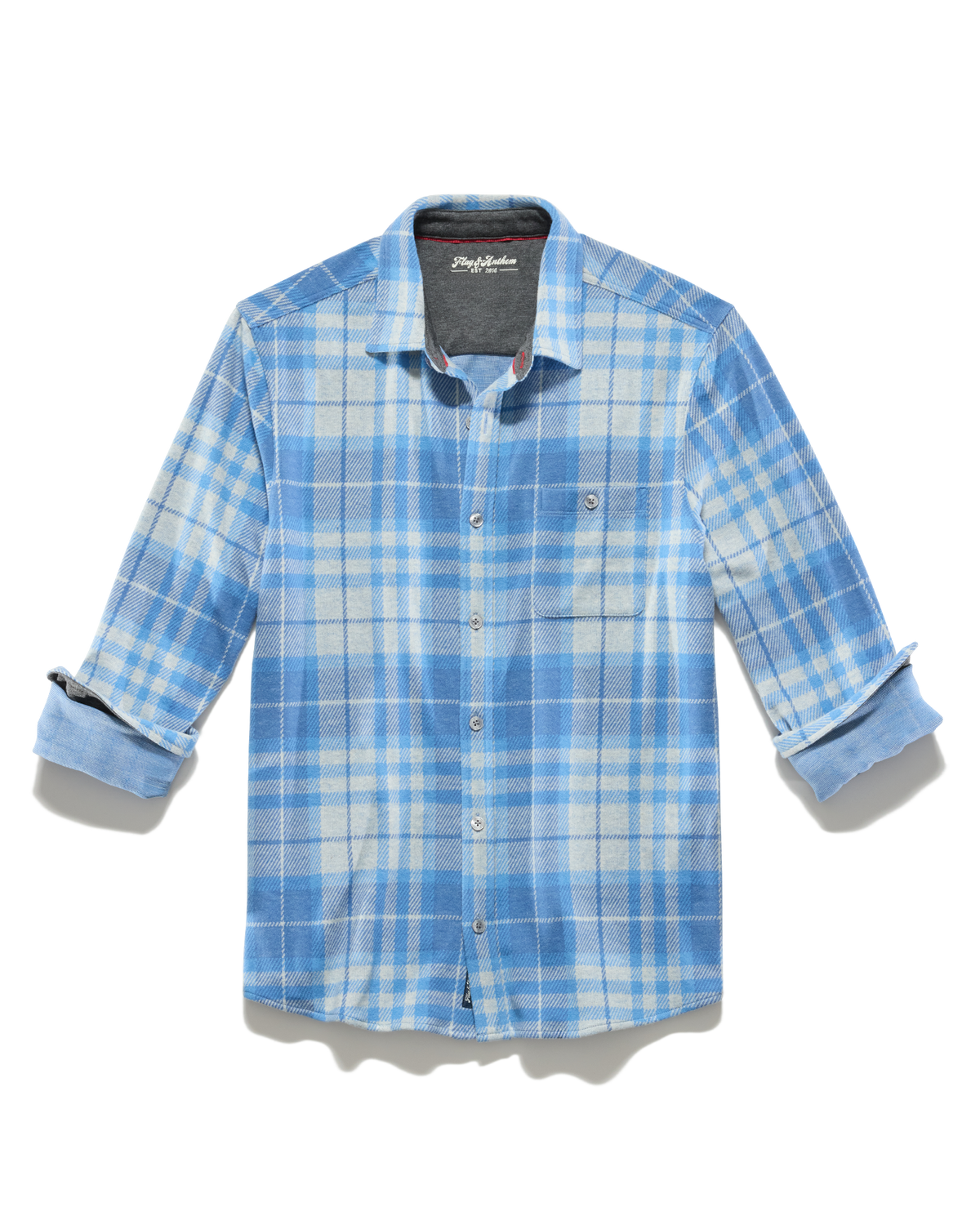 Rexford LS Hero Knit Flannel Shirt