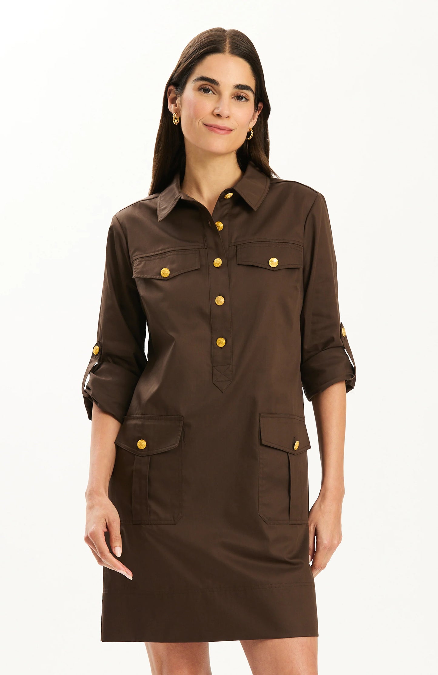 Rory Shirtdress - Demitasse