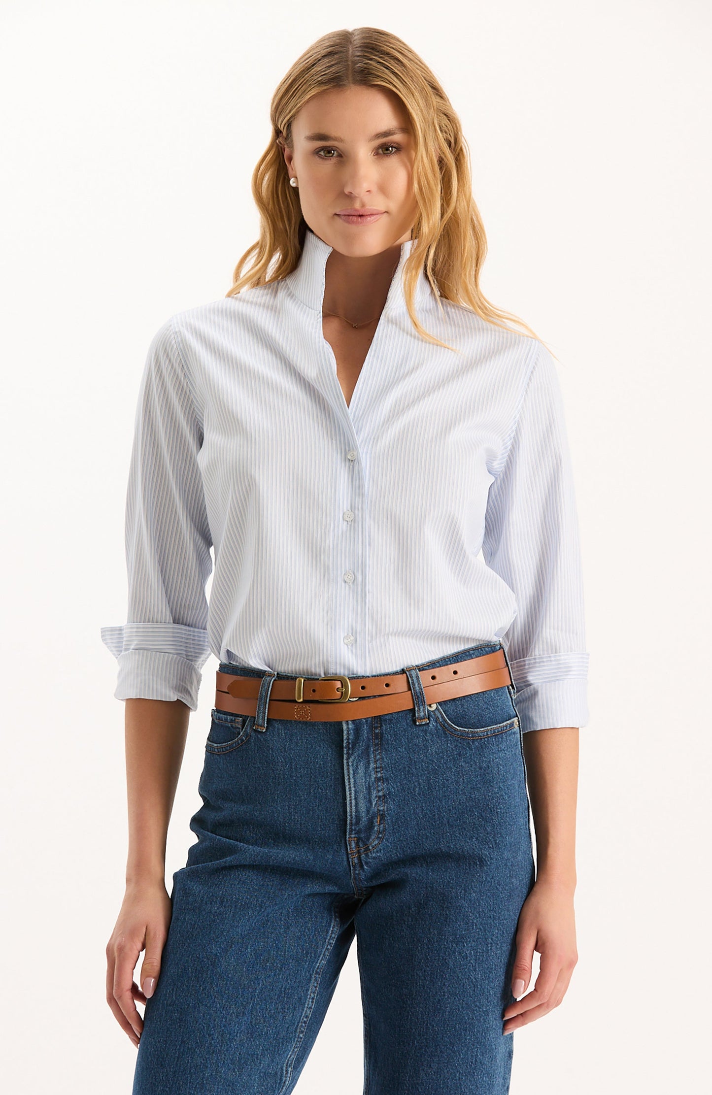 Natalie Striped Shirt