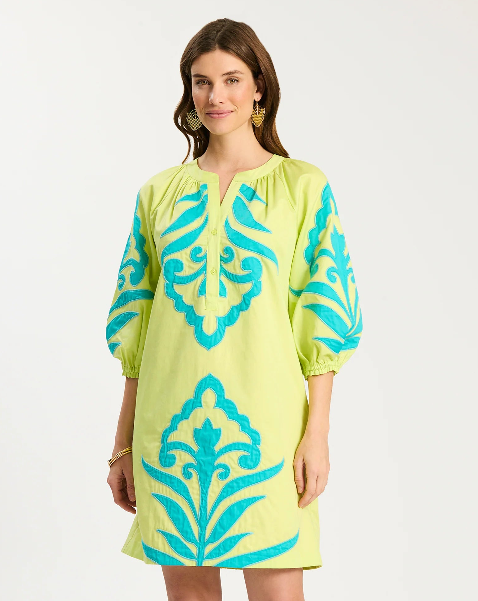 Sarah Applique Dress