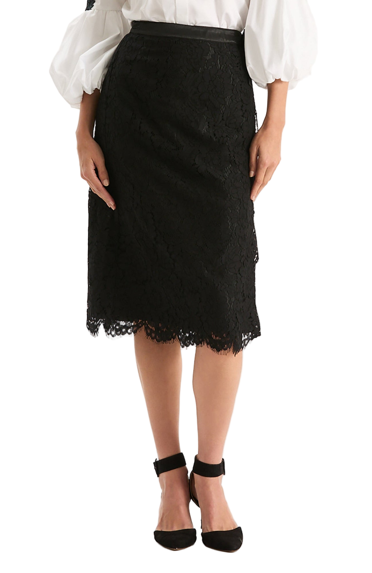 Blair Lace Wrap Skirt