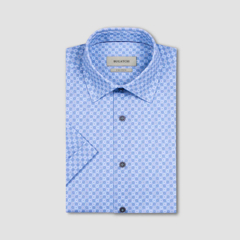Miles OoohCotton® Geometric Short-Sleeve Shirt