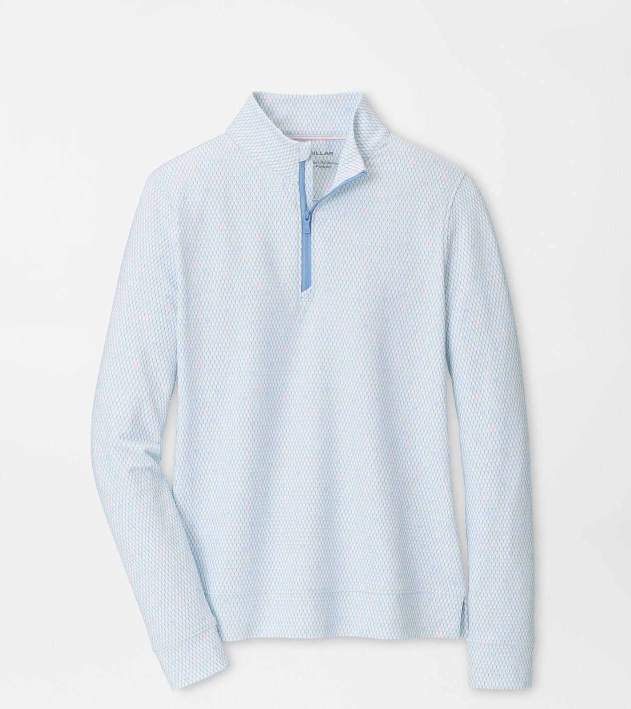 Perth Courtside Charm Printed Performance Quarter-Zip