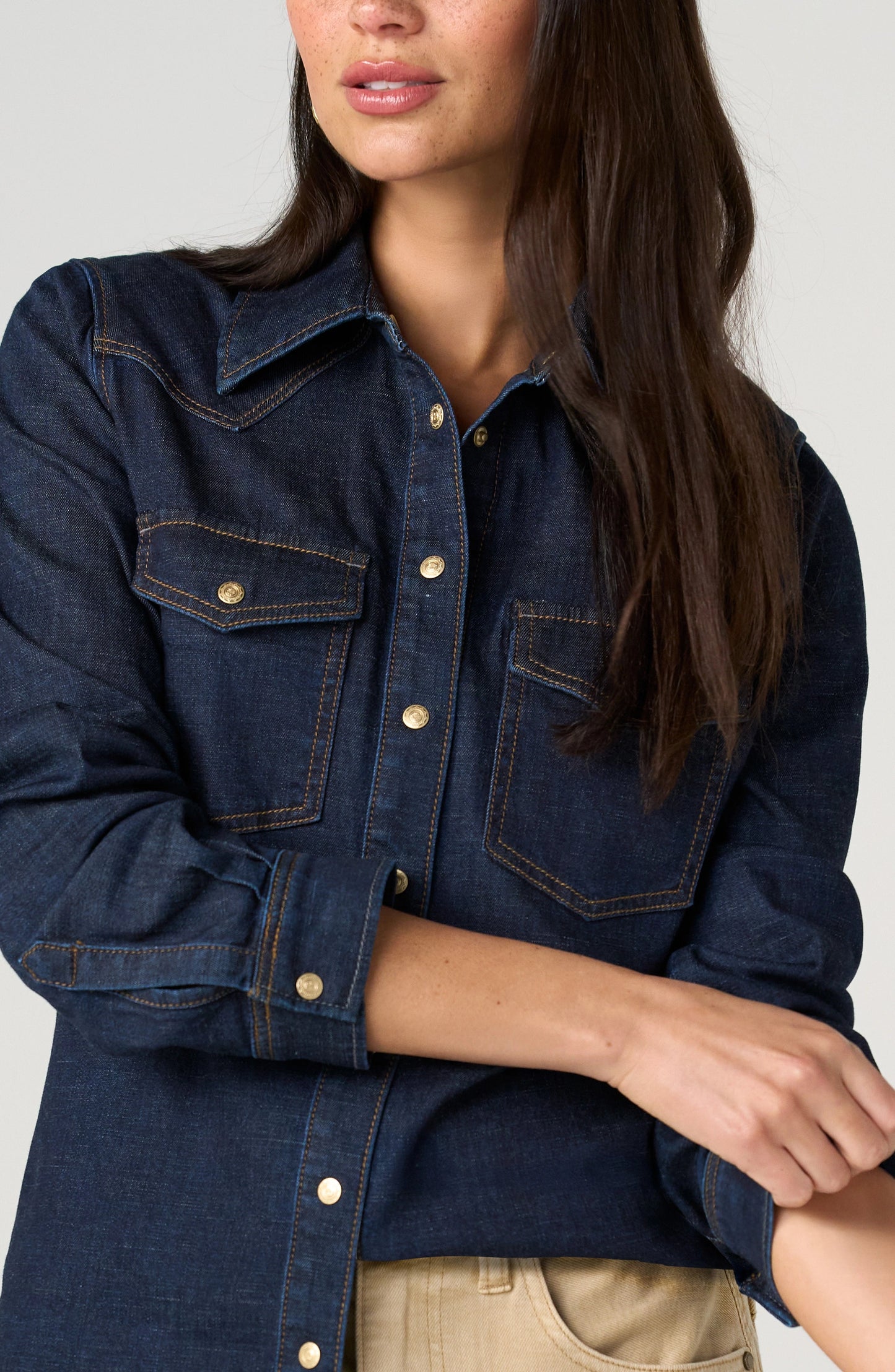 Western Slim Shirt - Triple Crown