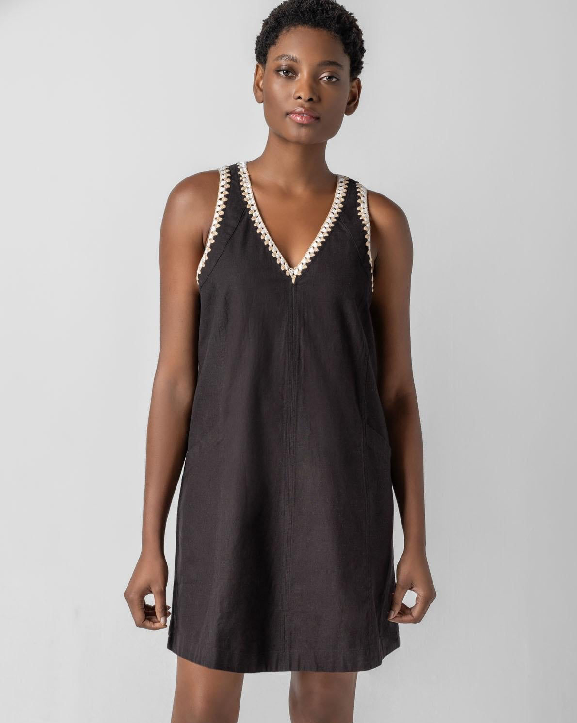 crochet trim shift dress Style & Co Women's Cotton Printed Crochet-Trim Shift Dress, Macy's Exclusive