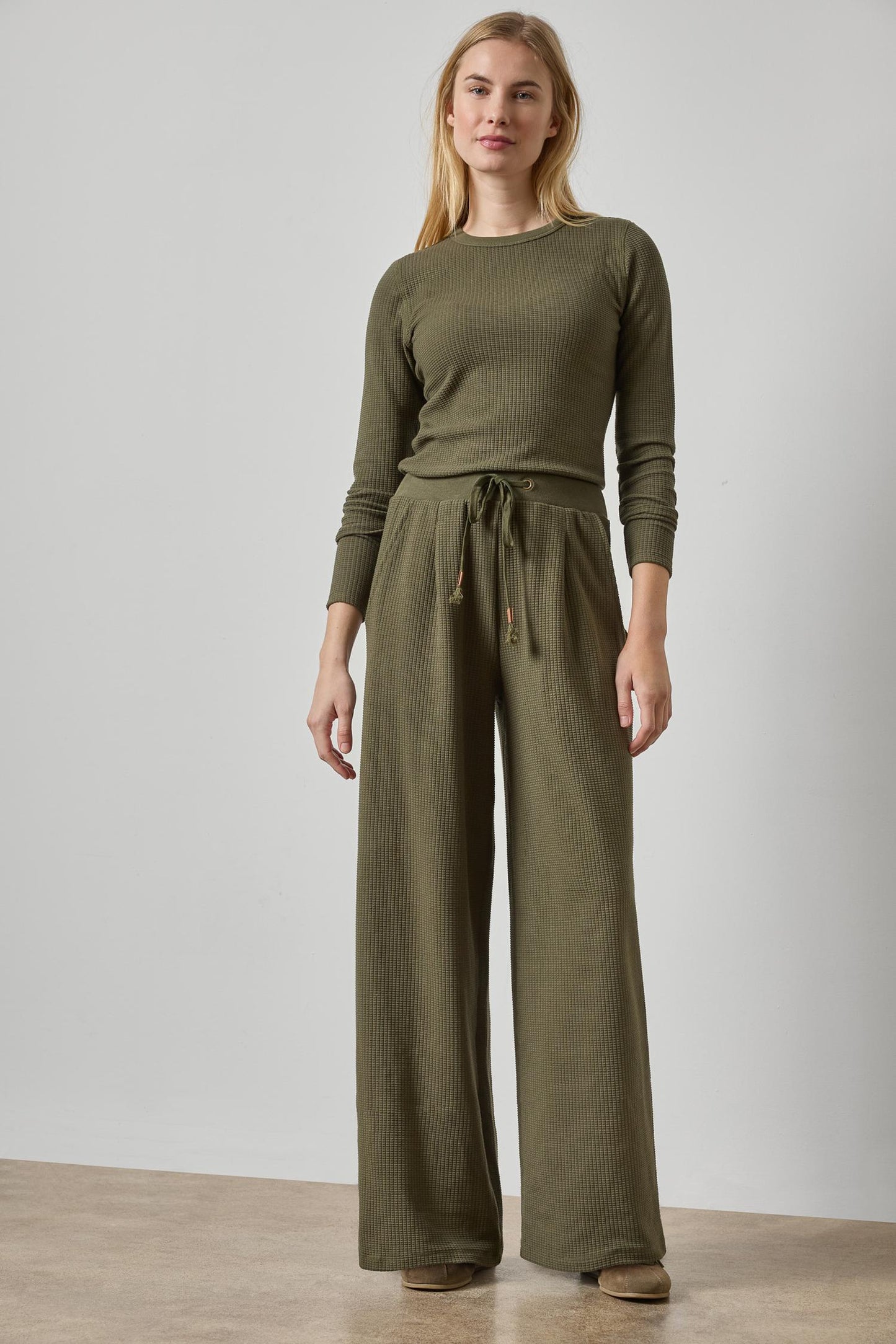 Full Length Pleated Pant