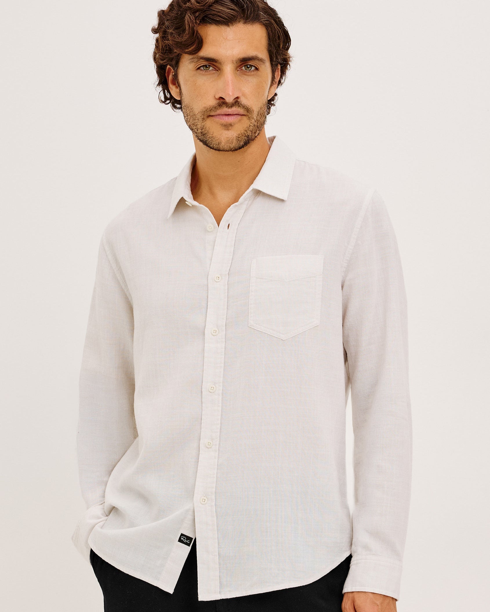 ivory dress shirt mens Rails Wyatt - Etch - XL - Ivory Etch - Men's Long Sleeve Shirts Size Flapper Dresses The Best Red-Carpet Looks Offered in a multitude Color:BEIGE