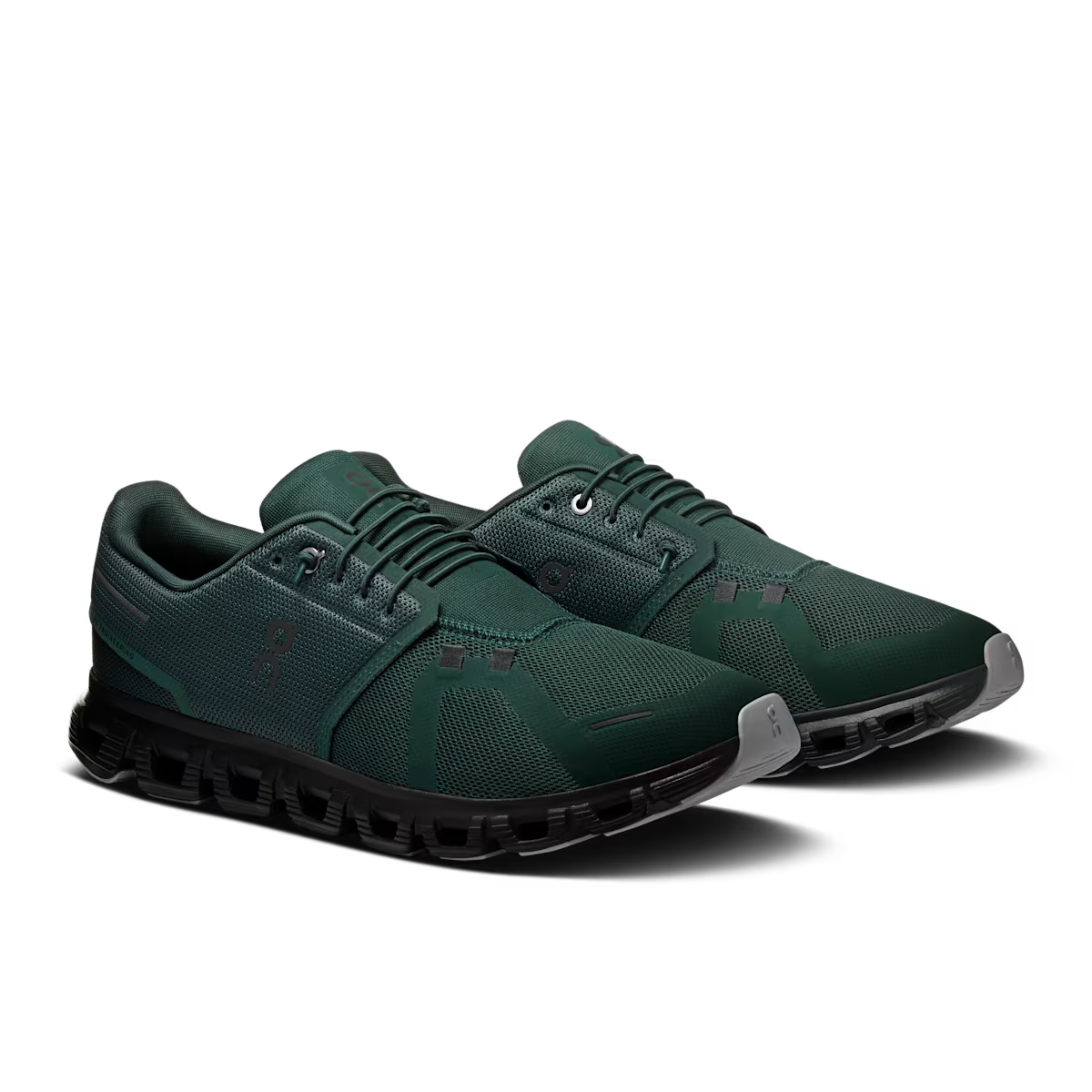Cloud 6 M - Evergreen/Glacier men's shoe by ON RUNNING, curated HCO Fredericksburg TX boutique