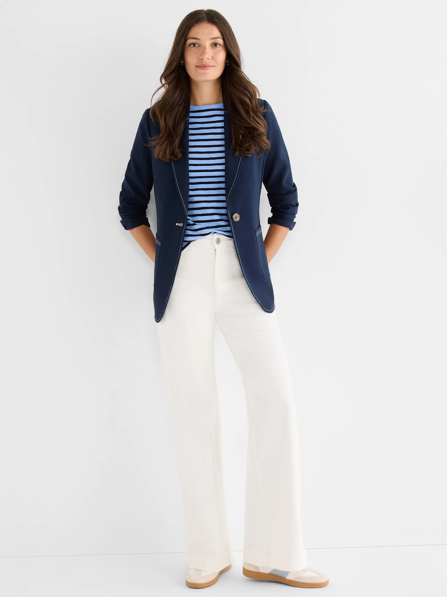 31" Vantage Wide Leg High Rise Jeans