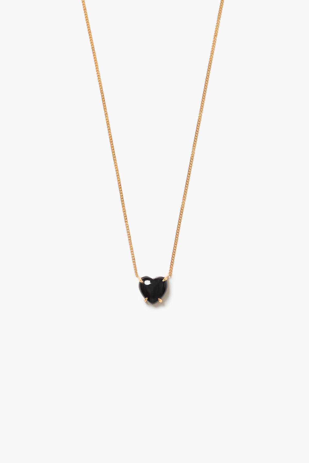 Love Drop Necklace - Onyx