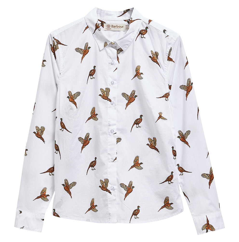 Brambles Tailored Long-Sleeved Shirt - Multi Bird