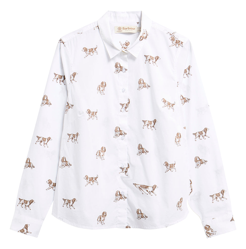 Brambles Tailored Long-Sleeved Shirt - Multi Dog