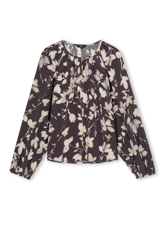 Indi - Sepia Meadow RAILS women's floral long sleeve blouse
