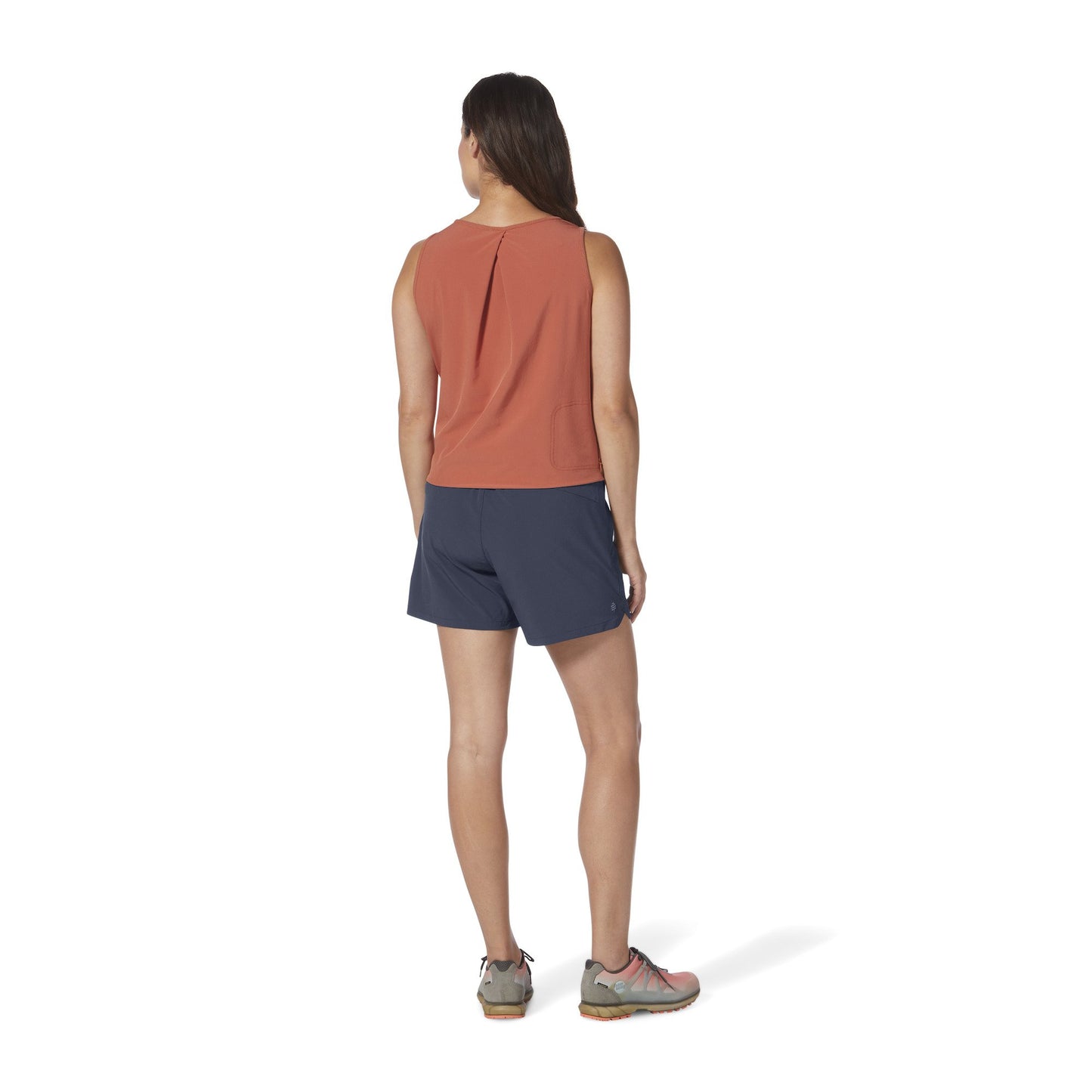 Spotless Evolution Short in blue-green with four-way stretch, moisture-wicking by ROYAL ROBBINS