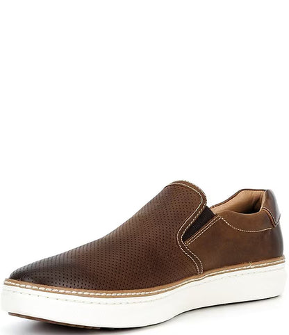 McGuffey 2 Perfed Slip On - Brown Oiled Full Grain