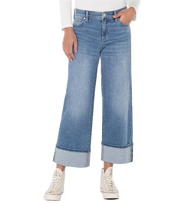 Morgan Cuffed Wide Leg