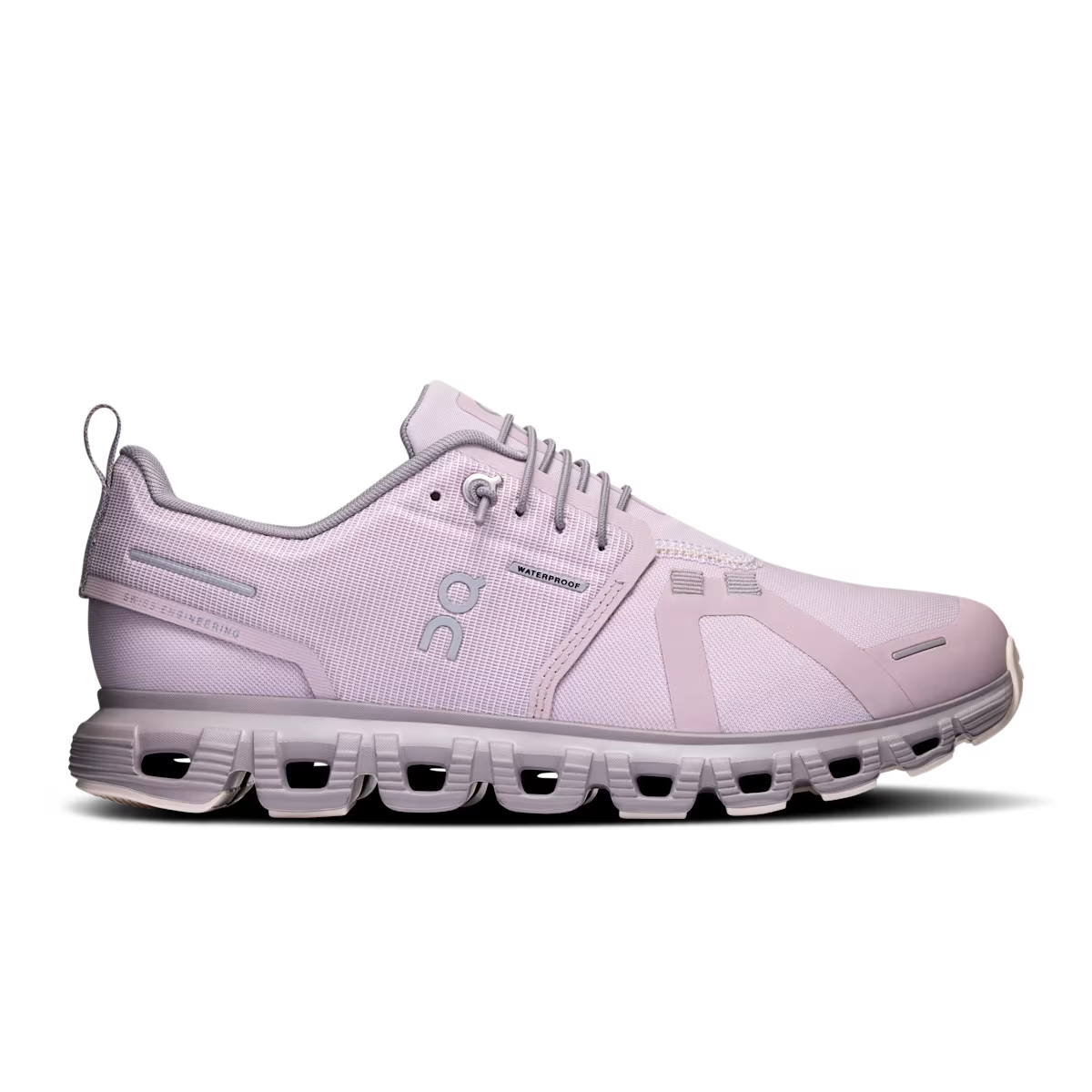 Cloud 6 WP W - Mauve/Zinc waterproof running shoe by ON RUNNING, Women's Shoes HCO collection