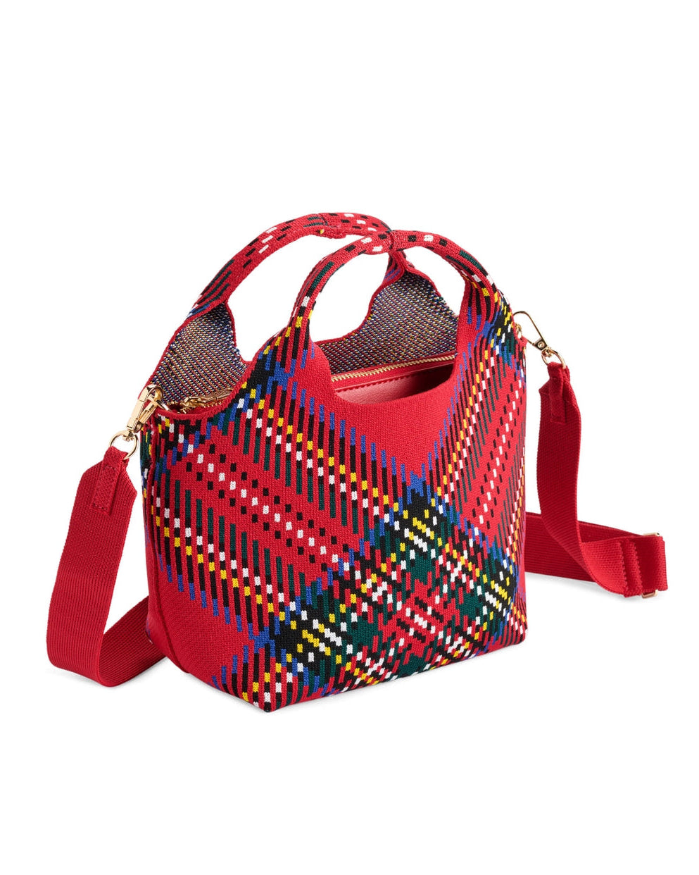 Robbie Plaid Mini Tote