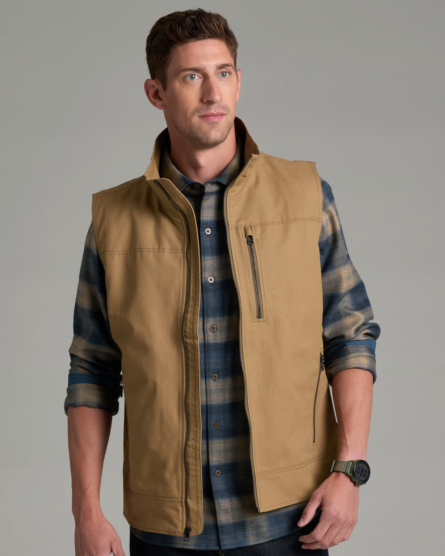 Burr Vest - Desert Khaki