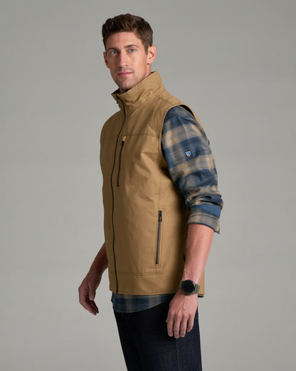 Burr Vest - Desert Khaki