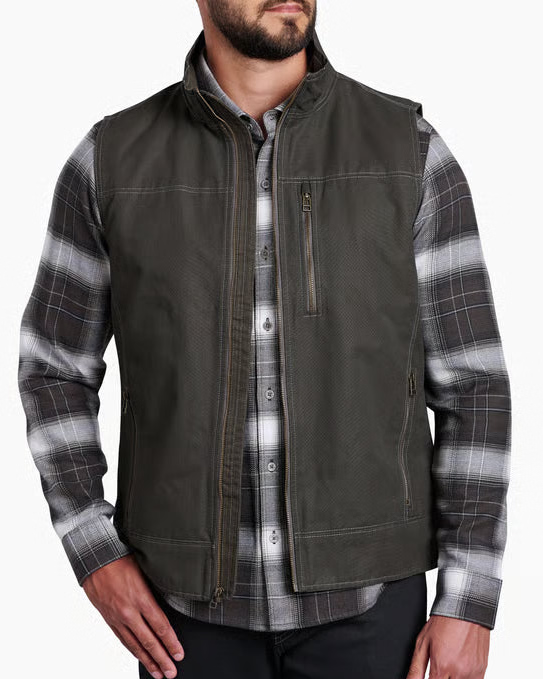 Burr Vest - Gun Metal