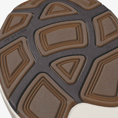 Mio Li M - Mustang/DK Java rubber sole with brown geometric tread pattern by OLUKAI