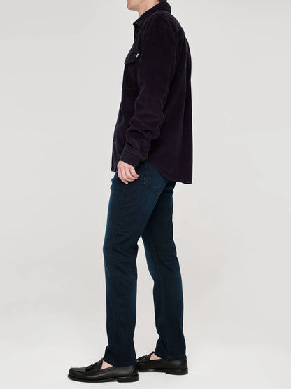 Russell Slim Straight 32" - National Harbor deep indigo men's pants by DL1961, moisture wicking
