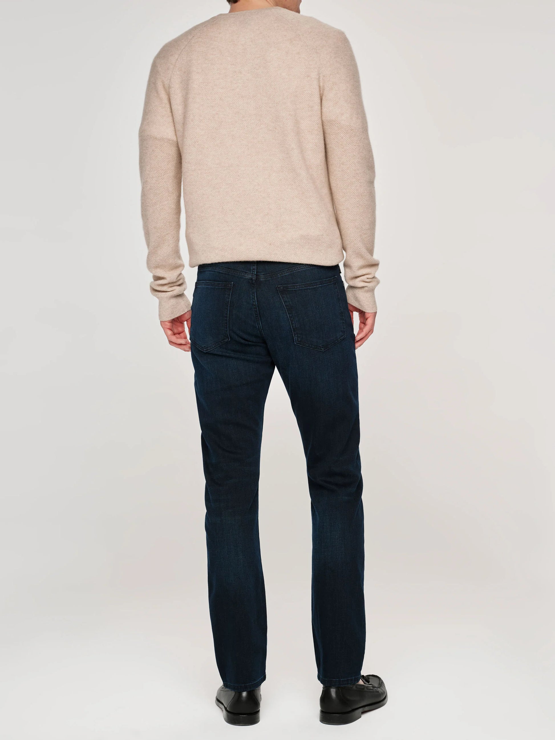 Russell Slim Straight 32" - National Harbor deep indigo men's pants by DL1961, moisture wicking