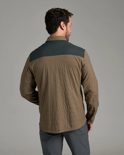 M's The One Shirt-Jac - Kanteen/Dark Pine