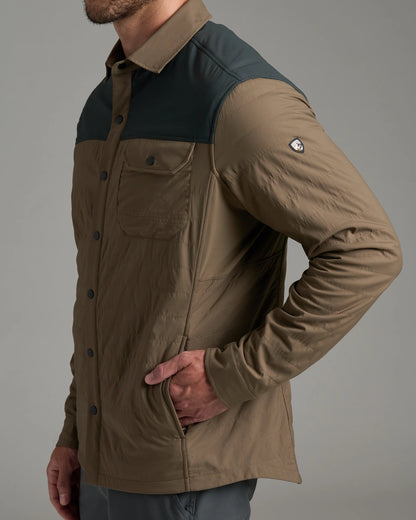 M's The One Shirt-Jac - Kanteen/Dark Pine