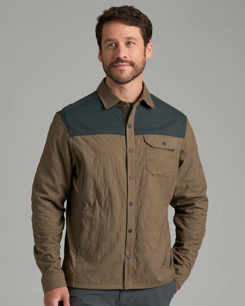M's The One Shirt-Jac - Kanteen/Dark Pine