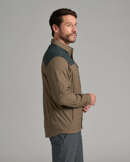 M's The One Shirt-Jac - Kanteen/Dark Pine