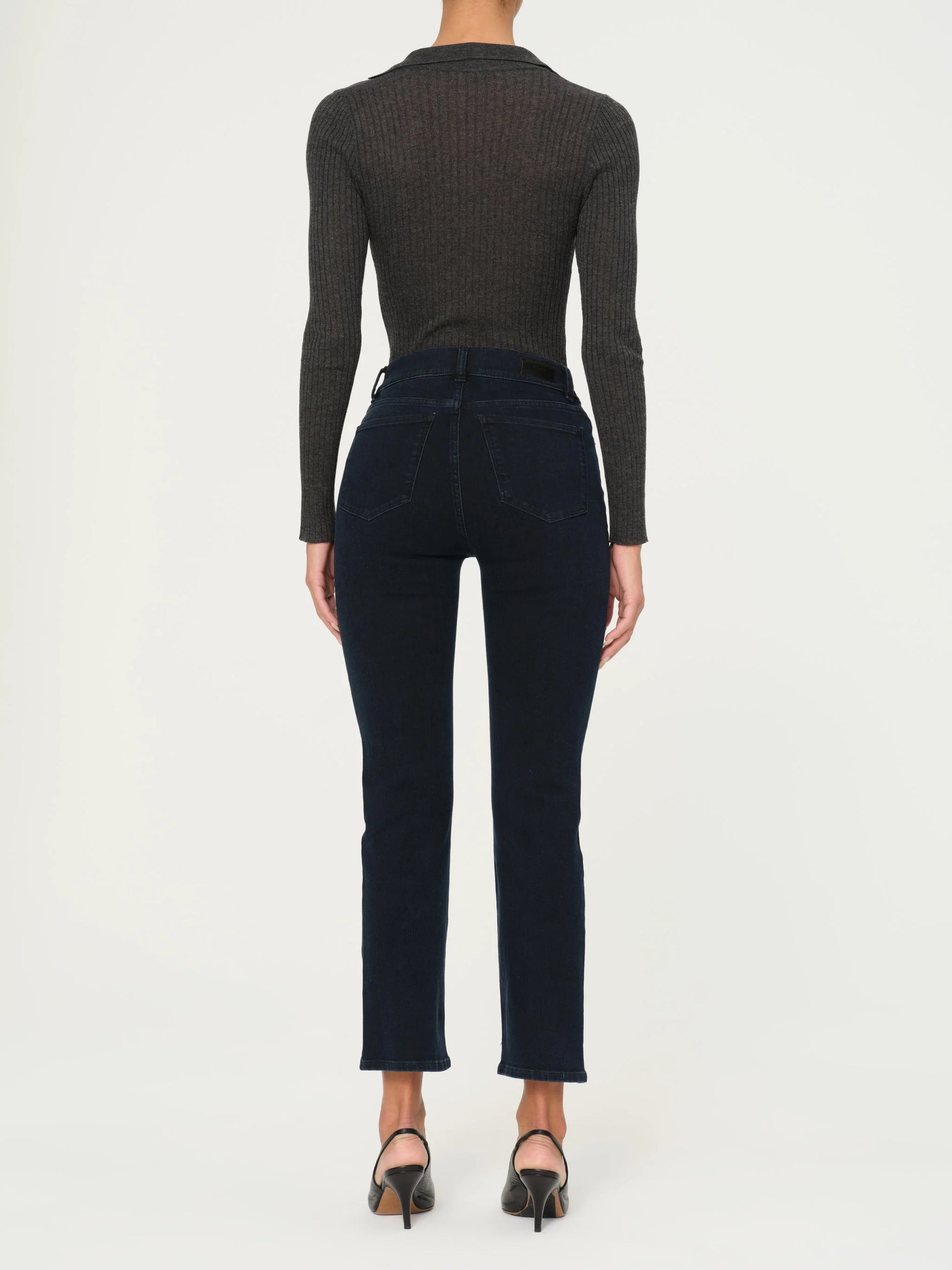Mara Straight 27" - Flatiron deep indigo straight leg jeans by DL1961, Women's Pants HCO