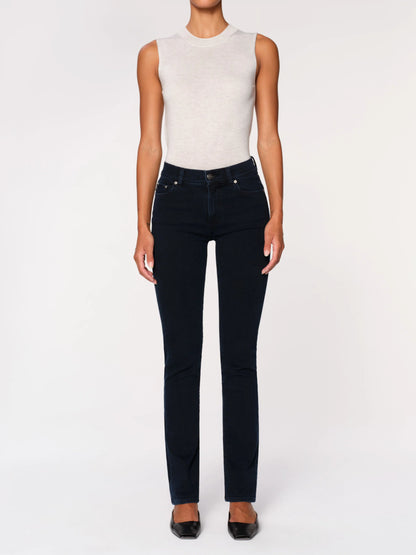 Mara Straight 31" - Flatiron deep indigo mid-rise jeans by DL1961, Women's Pants HCO boutique