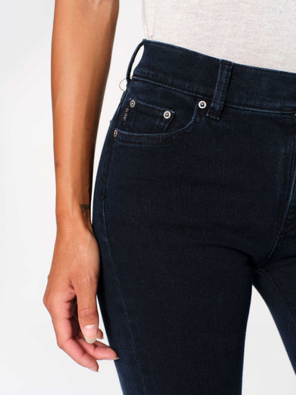 Mara Straight 31" - Flatiron deep indigo mid-rise straight leg jeans by DL1961 Women's Pants HCO